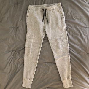 Gray Joggers Sweat Pants